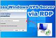 How to connect to Windows VPS via RD